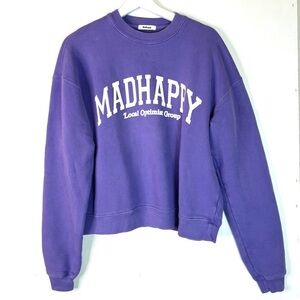 Madhappy Local Optimist Group Purple Sweatshirt
Size XS